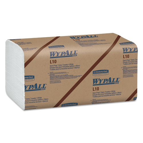 ESKCC01770 - L10 Sani-Prep Dairy Towels, Banded, 1-Ply, 10 1-2 X 9 3-10, 200-pk, 12 Pk-carton