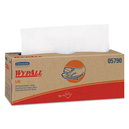 ESKCC05790 - L40 Towels, Pop-Up Box, White, 16 2-5 X 9 4-5, 100-box, 9 Boxes-carton