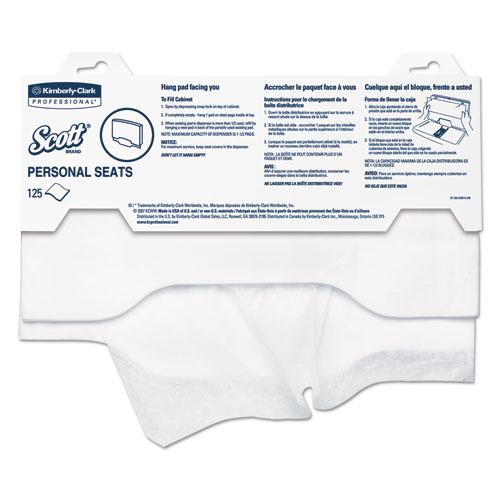 ESKCC07410CT - Personal Seats Sanitary Toilet Seat Covers, 15" X 18", 125-pack, 3000-carton