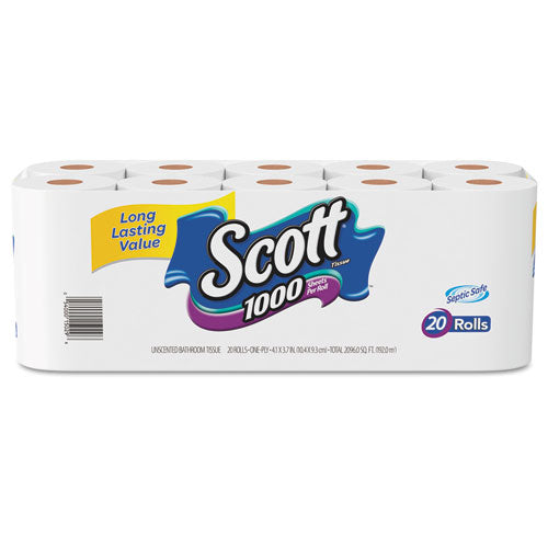 ESKCC20032CT - Standard Roll Bathroom Tissue, 1-Ply, 20-pack, 2 Packs-carton