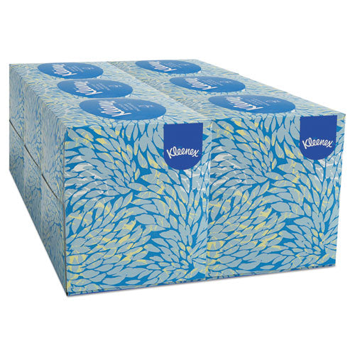 ESKCC21271 - BOUTIQUE WHITE FACIAL TISSUE, 2-PLY, POP-UP BOX, 95-BOX, 6 BOXES-PACK
