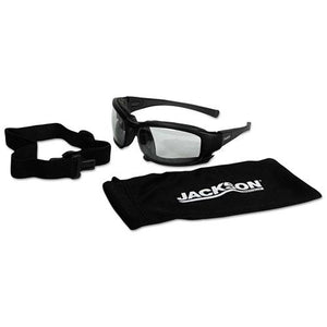ESKCC25672 - V50 Antifog Calico Safety Eyewear, Black Frame, Clear Lens,nylon-polycarb,12-ctn