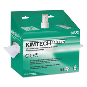 ESKCC34623 - Lens Cleaning Station, 8oz Spray, 4 2-5 X 8 1-2, 560-box, 4 Boxes-carton
