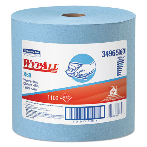 ESKCC34965 - X60 Cloths, Jumbo Roll, 12 1-2 X 13 2-5, Blue, 1100-roll