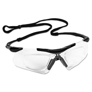 ESKCC38503 - V60 Nemesis Rx Reader Safety Glasses, Black Frame, Clear Anti-Fog Lens,12-ctn