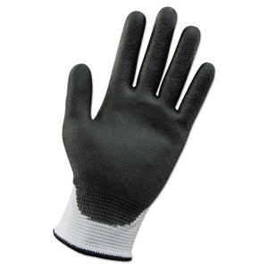 G60 Ansi Level 2 Cut-resistant Gloves, White-blk, 220 Mm Length, Small, 12 Pairs