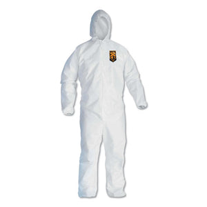 ESKCC44324 - A40 Elastic-Cuff And Ankles Hooded Coveralls, White, X-Large, 25-case