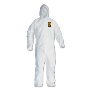 ESKCC44325 - A40 Elastic-Cuff And Ankles Hooded Coveralls, White, 2x-Large, 25-case