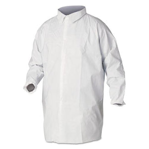 ESKCC44443 - A40 Liquid And Particle Protection Lab Coats, Large, White, 30-carton