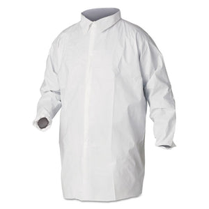 ESKCC44445 - A40 Liquid And Particle Protection Lab Coats, 2x-Large, White, 30-carton