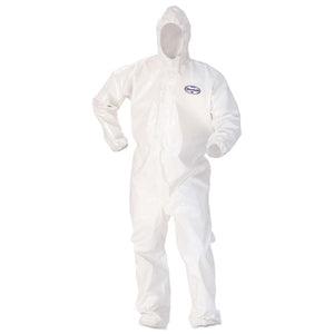 ESKCC45667 - A80 Coveralls W-head-foot Covering, Saranex 23-P-cloth, 4xl, White, 10-carton