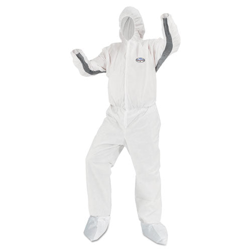 ESKCC46175 - A80 Chemical Permeation-jet Fluid Protective Coveralls, 2x-Large, Wh, 25-carton