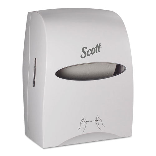 ESKCC46254 - ESSENTIAL MANUAL HARD ROLL TOWEL DISPENSER, 13.06 X 11 X 16.94, WHITE