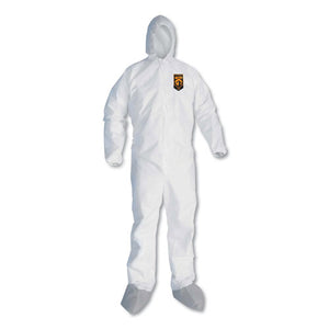 ESKCC48964 - A30 BREATHABLE SPLASH AND PARTICLE PROTECTION COVERALLS, X-LARGE, WHITE, 25-CT