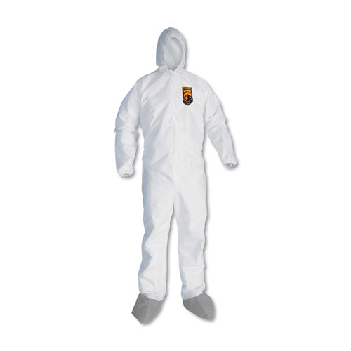 ESKCC48972 - A45 LIQUID AND PARTICLE PROTECTION SURFACE PREP-PAINT COVERALLS, MEDIUM, 25-CT