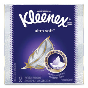 Ultra Soft Facial Tissue, 3-ply, White, 8.4 X 8.2, 65 Sheets-box, 27 Boxes-carton