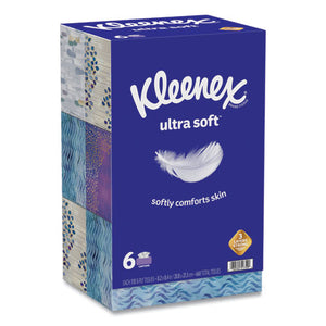 Ultra Soft Facial Tissue, 3-ply, White, 8.2 X 8.4, 110 Sheets-box, 6 Boxes-pack