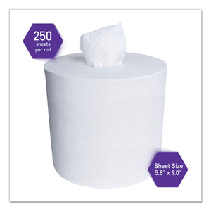 Wipers For The Wettask System, Quat Disinfectants And Sanitizers, 5.8 X 9, 250-roll, 6 Rolls-carton