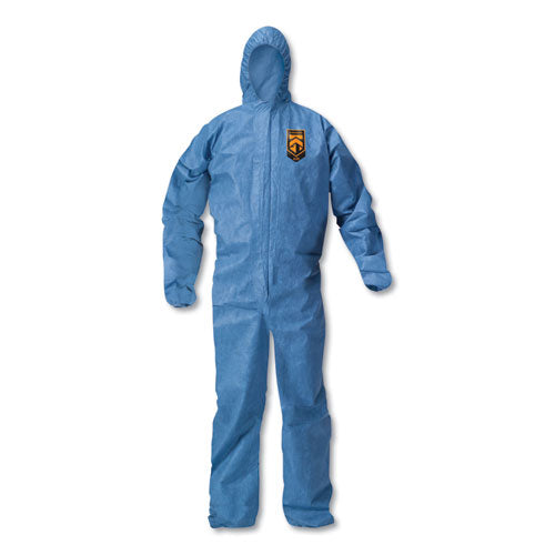 ESKCC58513 - A20 Elastic Back Wrist-ankle Hooded Coveralls, Large, Blue, 24-carton