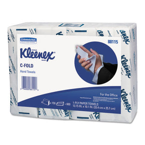 ESKCC88115 - C-Fold Paper Towels, 10 1-8 X 13 3-20, White, 150-pack, 16-carton