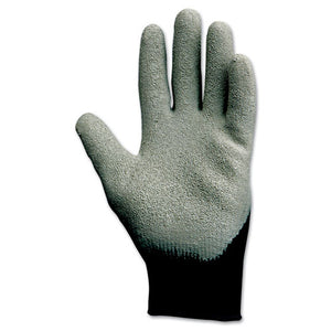 ESKCC97272 - G40 Latex Coated Poly-Cotton Gloves, 250 Mm Length, Large-size 9, Gray, 12 Pairs