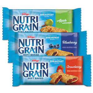 ESKEB05872 - Nutri-Grain Cereal Bars, Asstd: Apple, Blueberry, Strawberry, 1.3oz Bar, 48-ctn