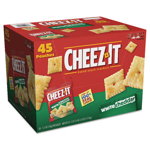 ESKEB10892 - Cheez-It Crackers, 1.5 Oz Bag, White Cheddar, 45-carton
