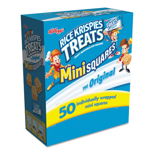 ESKEB12061 - Rice Krispies Treats, Mini Squares, 0.39 Oz, 50-box