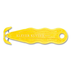 Kurve Blade Plus Safety Cutter, 5.75" Handle, Yellow, 10-box