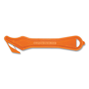 Excel Plus Safety Cutter, 7" Handle, Orange, 10-box