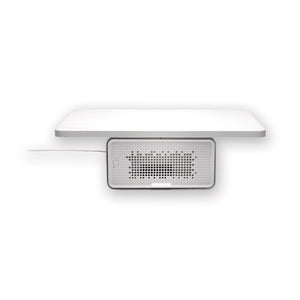 Freshview Wellness Monitor Stand With Air Purifier, 22.5 X 11.5 X 5.4, White