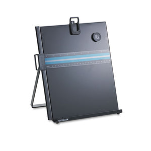 ESKMW62046 - Letter-Size Freestanding Desktop Copyholder, Stainless Steel, Black