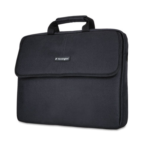 ESKMW62567 - 17" SIMPLY PORTABLE PADDED LAPTOP SLEEVE, INTERIOR-EXTERIOR POCKETS, BLACK