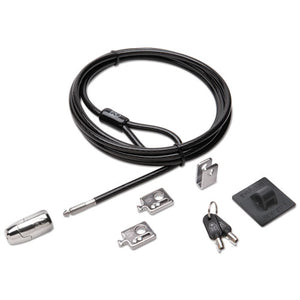 ESKMW64424 - Desktop And Peripherals Locking Kit 2.0, 8ft Carbon Steel Cable