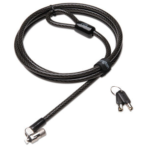 ESKMW64432 - Microsaver 2.0 Keyed Ultra Laptop Lock, 6ft Steel Cable, Black, Two Keys
