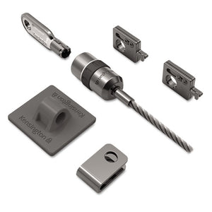 ESKMW64615 - Desktop And Peripherals Locking Kit, 8ft Steel Cable, Two Keys