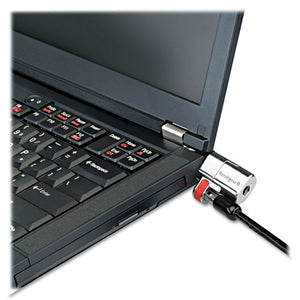 ESKMW64637 - Clicksafe Keyed Laptop Lock, 5ft Cable, Black
