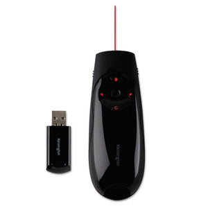ESKMW72425 - Presenter Expert Red Laser Wireless Presenter, Class 2, Black
