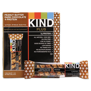 ESKND17256 - Plus Nutrition Boost Bar, Peanut Butter Dark Chocolate-protein, 1.4 Oz, 12-box