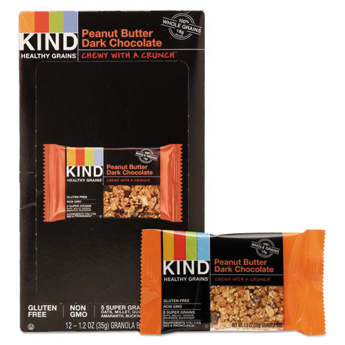 ESKND18083 - Healthy Grains Bar, Peanut Butter Dark Chocolate, 1.2 Oz, 12-box