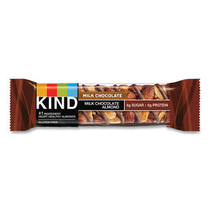 Milk Chocolate Bars, Milk Chocolate Almond, 1.4 Oz Bar, 12-box