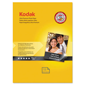 ESKOD8777757 - Ultra Premium Photo Paper, 10 Mil, High-Gloss, 4 X 6, 20 Sheets-pack