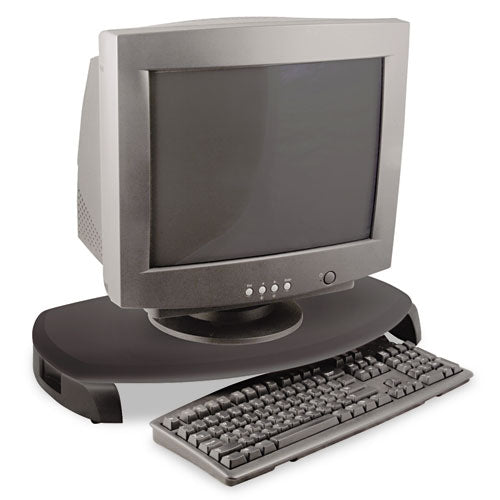 ESKTKMS280B - Crt-lcd Stand With Keyboard Storage, 23 X 13 1-4 X 3, Black