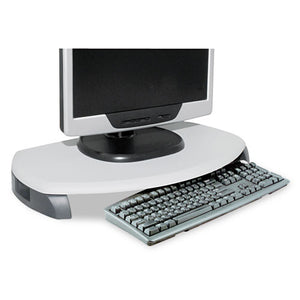 ESKTKMS280 - Crt-lcd Stand With Keyboard Storage, 23 X 13 1-4 X 3, Gray