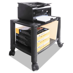 ESKTKPS610 - Mobile Printer Stand, Two-Shelf, 20w X 13 1-4d X 14 1-8h, Black