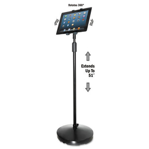 ESKTKTS890 - Floor Stand For Ipad And Other Tablets, Black