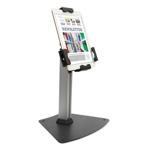 ESKTKTS950 - Tablet Kiosk Desktop Stand For 7" To 10" Tablets, Silver