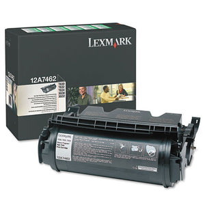 ESLEX12A7462 - 12A7462 RETURN PROGRAM HIGH-YIELD TONER, 21000 PAGE-YIELD, BLACK