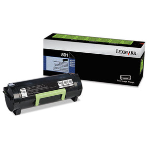 ESLEX50F1000 - 50F1000 RETURN PROGRAM TONER, 1500 PAGE-YIELD, BLACK