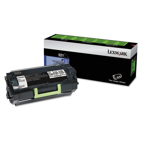 ESLEX52D1000 - 52D1000 TONER, 6000 PAGE-YIELD, BLACK